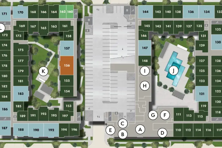 2D rendering site map example